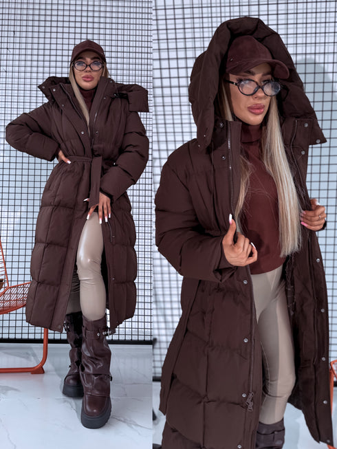 "ICEBERG" FC7617 ilga striukė - CHOCO